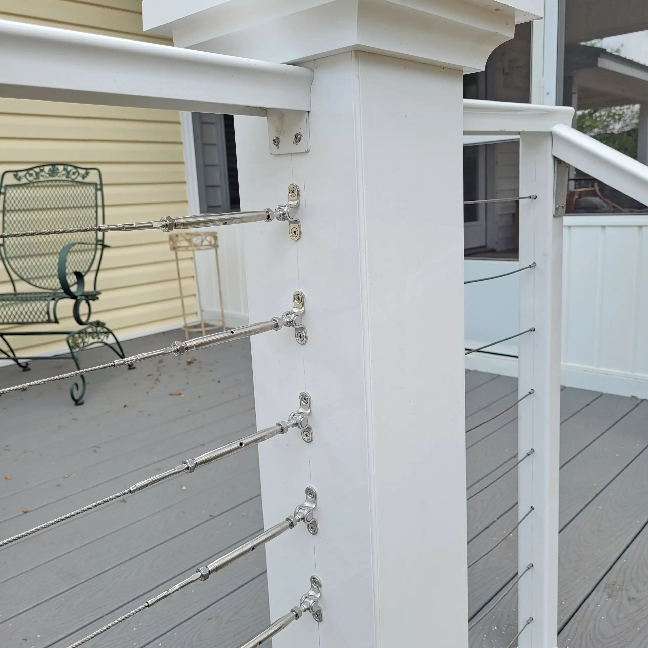 Cable Railing Decks and Stairs
